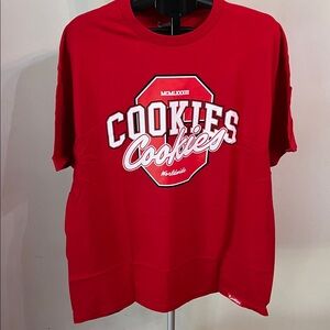NWT Cookies Cultivators SS Red Graphic Tee